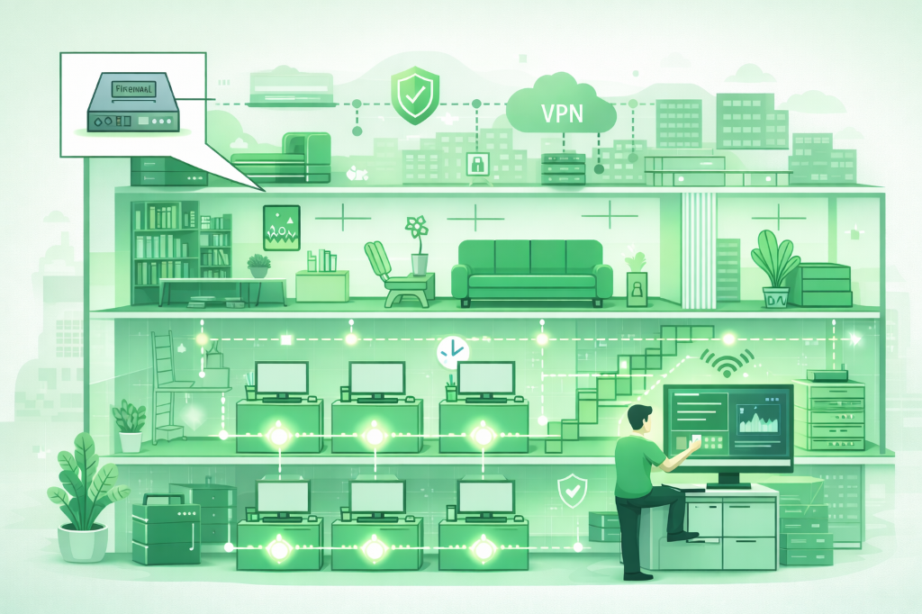 Office Networking Hero